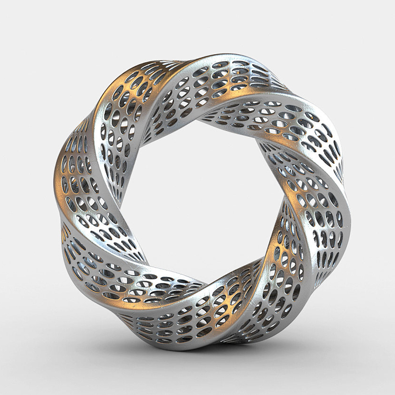 3D Printed Complex Lattice Metal Sculpture - 3D Printing - jingmi.zzkdc.com