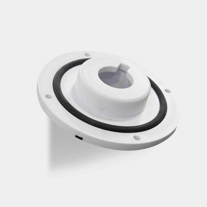 Custom White Injection Molded Flange - Injection Molding -...